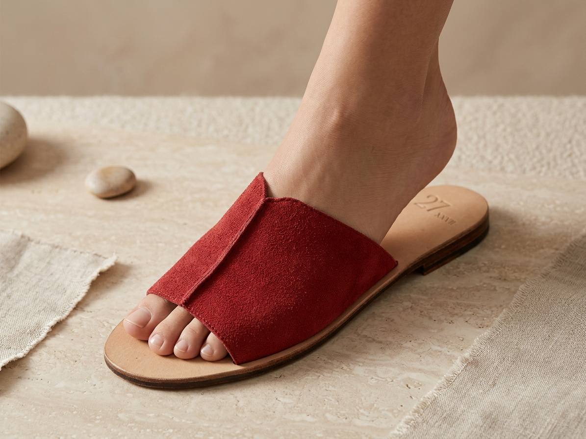 The Brera Slipper - Red